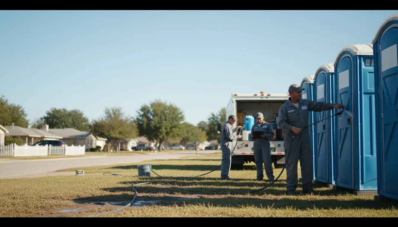 Long-Term Portable Toilet Rental in Ocklawaha, FL near me
